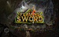 Flaming Sword - Logo Design : Flaming Sword is a project which is in development for years. The wholemythology is still in creation to make sure it’s complete and fascinating. Under the brand, the publisher will release beautiful, high-quality collectable