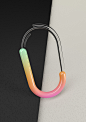 [米田/主动设计整理]3D Modeling and Typo-Illustration: 36 Days of Type by Cristian Garcia : Discover the 36 Days of Type by Cristian Garcia in 3D Modeling and Typo-Illustration