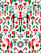 Illustrators design bold patterns for Heal's first modern fabric line - Digital Arts