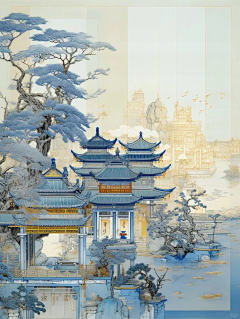 白夜怀光采集到 配色