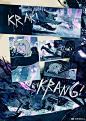 Stand Still Stay Silent 03』
.Minna Sundberg

“保持静止。保持沉默”是世界末日后的网络漫画，内容来自 北欧神话，设定了90年的未来。 这是一个关于友谊和探索一个被遗忘的世界的故事，里面充满了恐怖，怪物和魔法 在一边。

Minna Sundberg，1990年生于瑞典的芬兰/瑞典，7岁时搬到了芬兰，在赫尔辛基艺术与设计大学获得平面设计学士学位。 喜欢绘画漫画，25岁时，作为第一位芬兰人 ， 她获得了的长篇小说 “鲁本奖 ”。