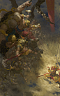 艺数绘官方网站|讲师作品|原画教育|游戏原画|CG培训|原画培训|钟风华|洛克猴|次世代|艺数绘CG教育基地_艺数绘