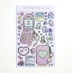 现货 韩国 mamma 像素仓鼠可爱防水贴纸 ins风手机贴纸-淘宝网