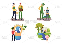植物学,绘画插图,农业,模板,想法,行星,园艺,新创企业,有机食品,互联网