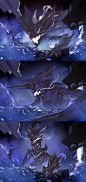 Obsidian dragon iterations