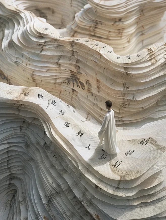 智虑于渊…｜古风国潮插画分享 - 小红书