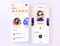 Music Player App app design modern music app musicplayer trend ui userinterface ux