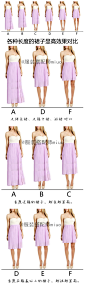 【哪种裙子最显腿长和人高？】
在 腰线位置 相同的情况下：
1.裙子的长度若是在膝盖以上，则裙子越短越显高瘦；
2.若裙子长度在膝盖以下，那么裙子越长就越显高。