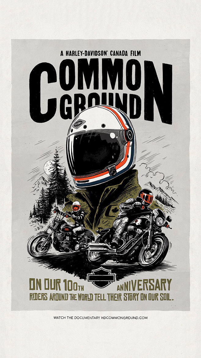 harleydavidsoncommonground哈雷摩托车100周年纪录片commonground