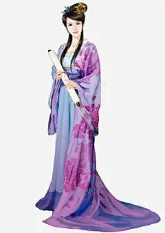 水墨画贤淑古风手绘女子高清素材 古风 女子 手绘 水墨画 贤淑 免抠png 设计图片 免费下载