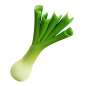 Leek 3D Icon