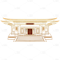 手绘-新中式建筑元素