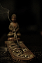 incense and Buddha