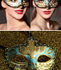 新发现 化装舞会威尼斯面具 圣诞节 舞会派对面具男女 仿古面具-tmall.com天猫