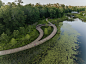 休斯顿纪念公园 · 陆桥与草原项目 / Nelson Byrd WoltzLandscape Architects – mooool木藕设计网