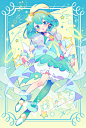 宝藏插画 |萌系赛璐璐风格插画