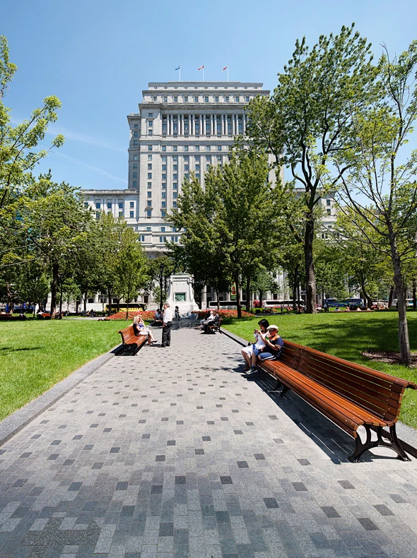 Square Dorchester place du Canada-花瓣网