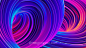 3D抽象流行配色全息渐变流动超清背景 Abstract 3D liquid background-平面图形-@美工云(meigongyun.com)