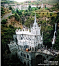 哥伦比亚Las Lajas教堂 太美了