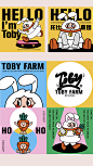 托比农场 TOBY FARM｜品牌视觉设计-古田路9号-品牌创意/版权保护平台
