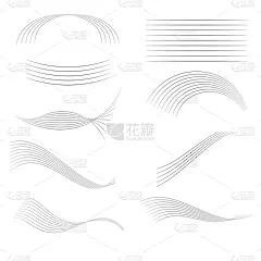 抽象,线条,条纹,白色,活力,音乐,声波,布置,行动