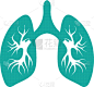 图标,人类肺脏,生物学,创造力,分离着色,呼吸运动,商务,健康保健,人