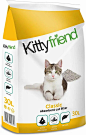 其中包括图片：Clumping and scented cat litter available offering a fuss-free disposable