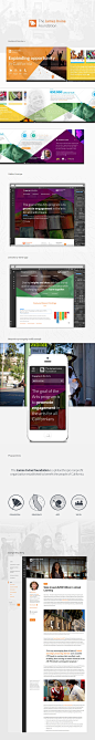 Irvine Foundation Responsive Redesign - WEB Inspiration