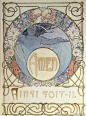 插画大师穆夏为书籍绘制的插画，不常见系列
Alphonse Maria Mucha （ 24 July 1860 – 14 July 1939） ​​​​