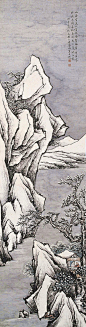近现代画家金城(1878-1926)先生的山水画