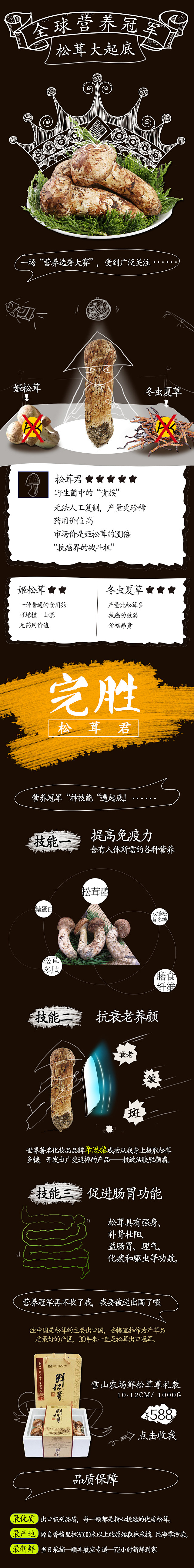 松茸 擂台  营养冠军