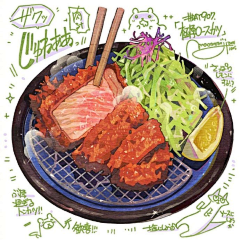 幻倾采集到美食logo设计