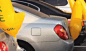 非常适合现在的有车一族
       在每个车位后面粘上一个黄色气球，上面写着”Here”，当车停入车位后，气球就会被压低。车离开车位空出来时，气球又会自动飘起来。如果有空闲车位，在很远的地方就能一眼看到那个“Here”的黄色气球，省时省力