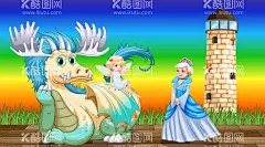 手绘童话精灵  - 源文件下载【酷图网】手绘童话精灵,手绘儿童,手绘女孩,手绘,女孩,儿童,快乐,人物,卡通儿童,女生,