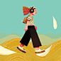 animations gif gifs girls ILLUSTRATION  loop pencil personal art various women
