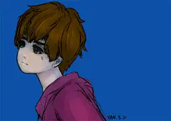 五飯楽艸  的插画 这样那样的人 有点恐慌