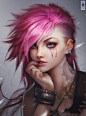 Vi Portrait Fan Art Colored by Zeronis on deviantART