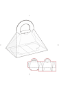 模切刀模刀线模板手提袋设计展开图-众图网