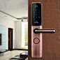 高端指纹锁密码锁智能锁家用防盗门锁智能电子锁门锁APP开锁门铃