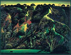 飛魚drj采集到Eyvind Earle