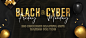 @三金YU 假发，黑色星期五，活动banner，外贸，跨境banner，Black Friday，英文