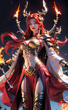 放肆的艺术采集到AI美女