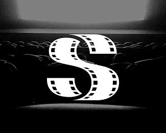 剪辑师个人logo胶卷胶片s字母视频剪辑电影影视传媒商标设计图标图形