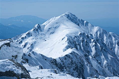 黑夜视觉采集到雪山背景