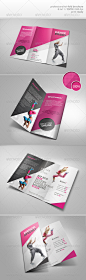 Dance Studio Brochure - GraphicRiver Item for Sale