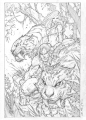 Kazar-Shanna Splash by Joe Madureira