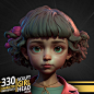 330 Sculpt Girl Head - VOL 02 - Character references