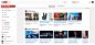 Web版YouTube引用卡片式设计，发现及收看视频更方便，且更强调Playlists的重要性 | 36氪