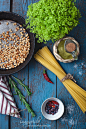 Ingredients for cooking italian pasta by ImagineIsle  on 500px