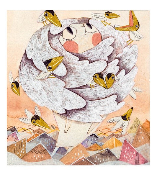 法国插画家Amélie Fléchais